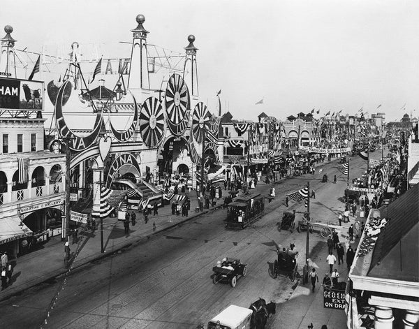 Coney Island, Luna Park and Surf Avenue, 1912