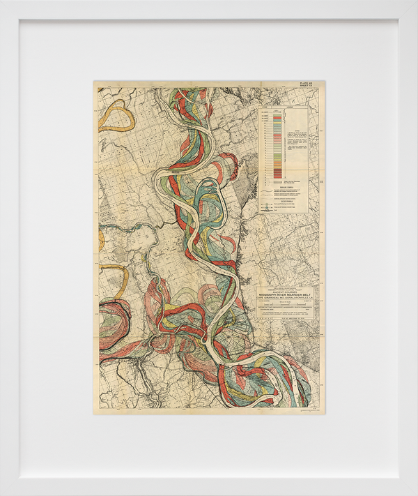 Plate 22, Sheet 13, Ancient Courses Mississippi River Meander Belt