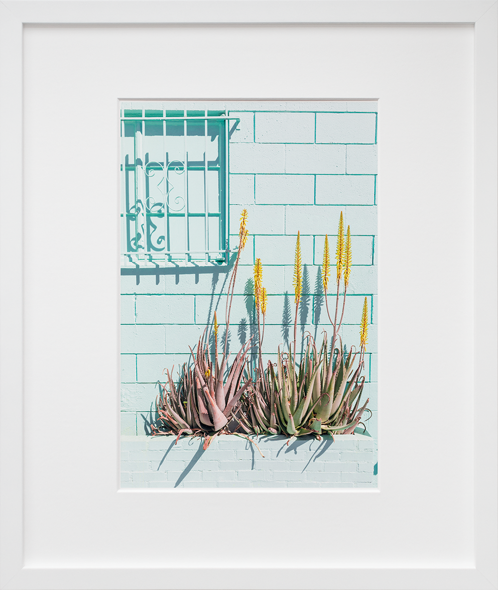 Silver Lake in a white frame