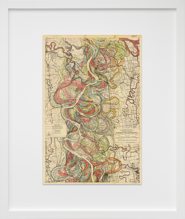 Load image into Gallery viewer, Plate 22, Sheet 8, Ancient Courses Mississippi River Meander Belt
