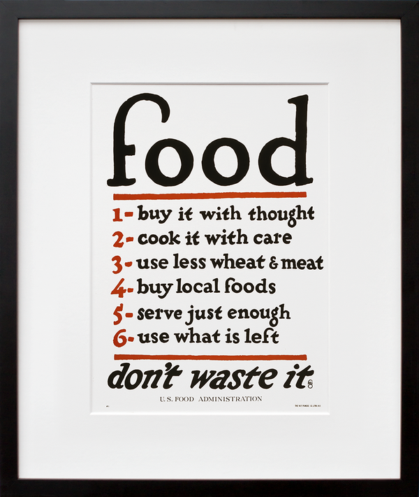 Food–don't waste it (Final Sale)