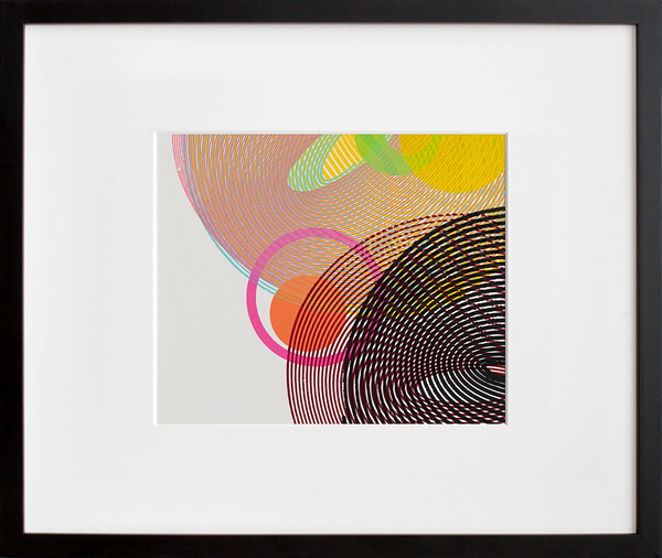 Load image into Gallery viewer, Fragments I by Alexis Nutini in black frame
