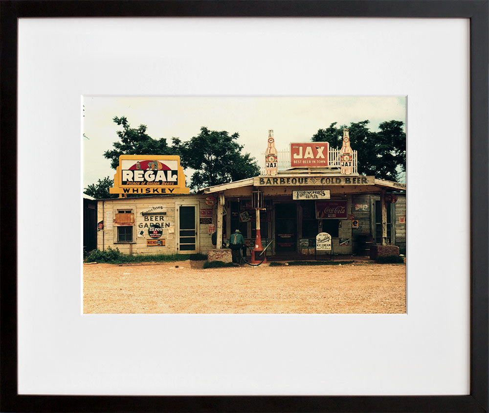 Juke Joint, Melrose, Louisiana in a black frame
