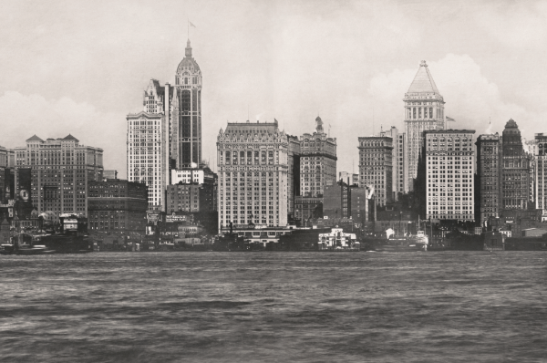New York skyline, detail