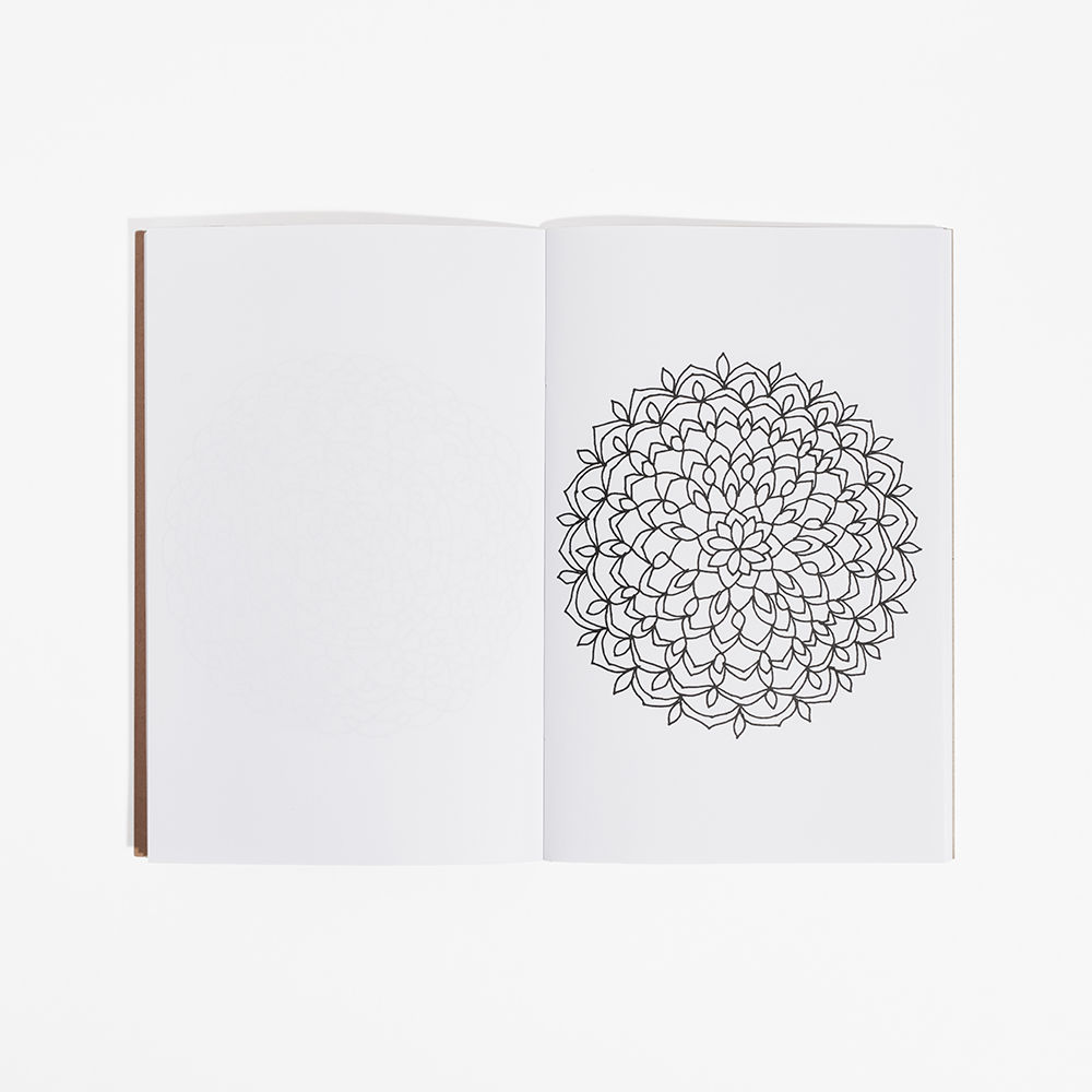 Art Museum - Dots Lines Spirals Coloring Book: New kind of stress