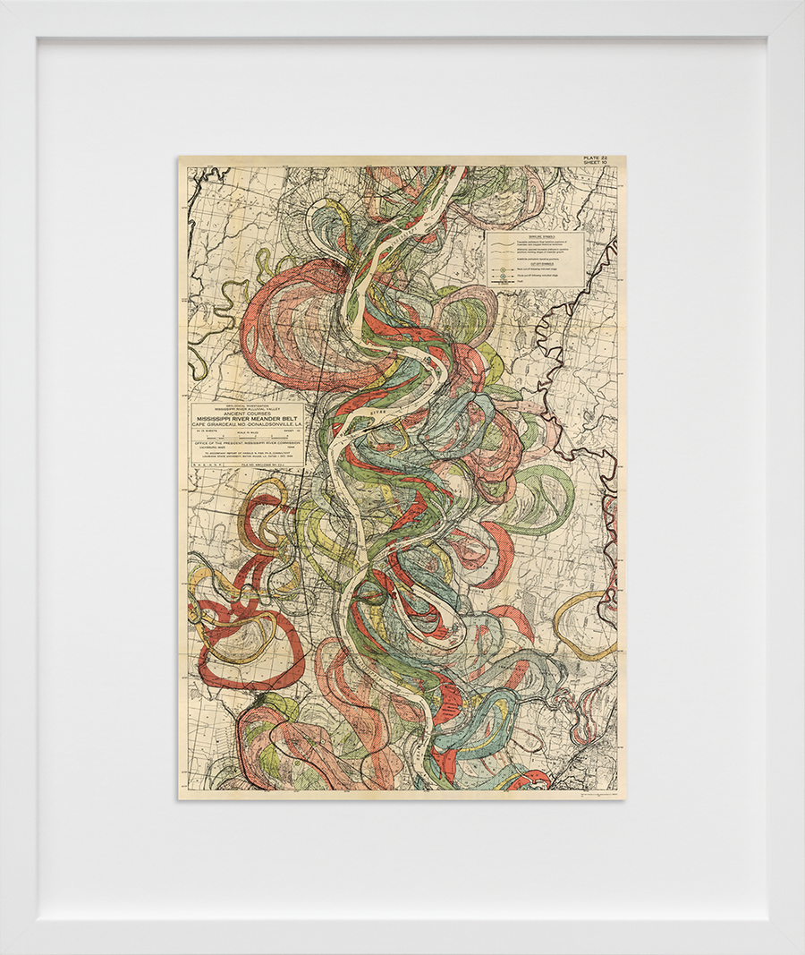Plate 22, Sheet 10, Ancient Courses Mississippi River Meander Belt