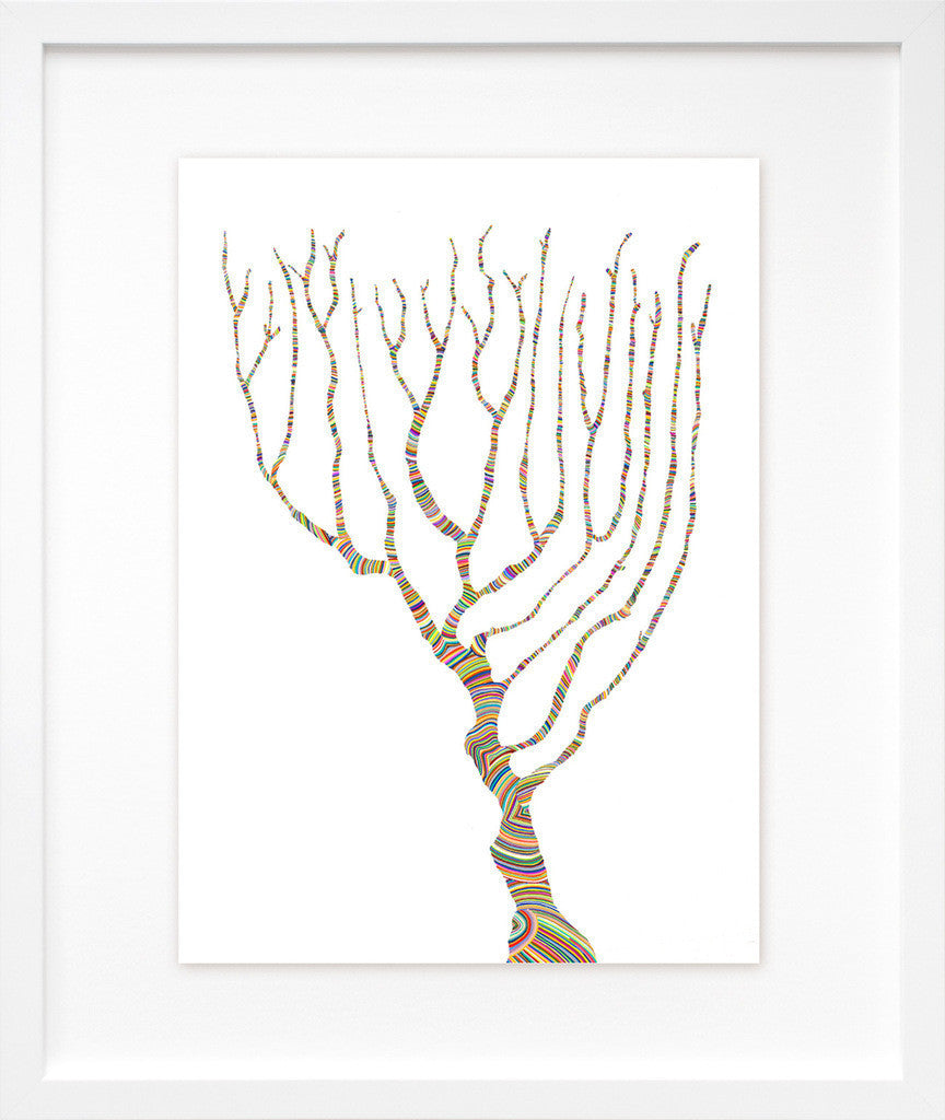 Interconnected 1 in a white frame