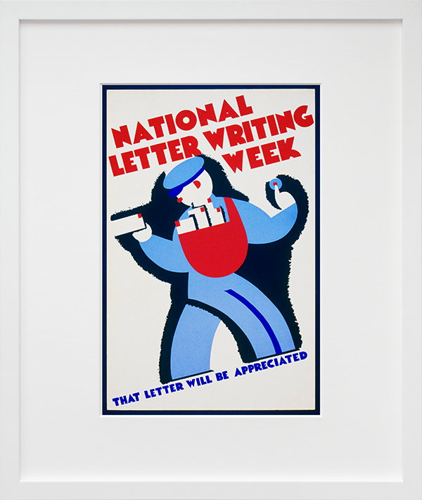 National Letter Writing Week in a white frame