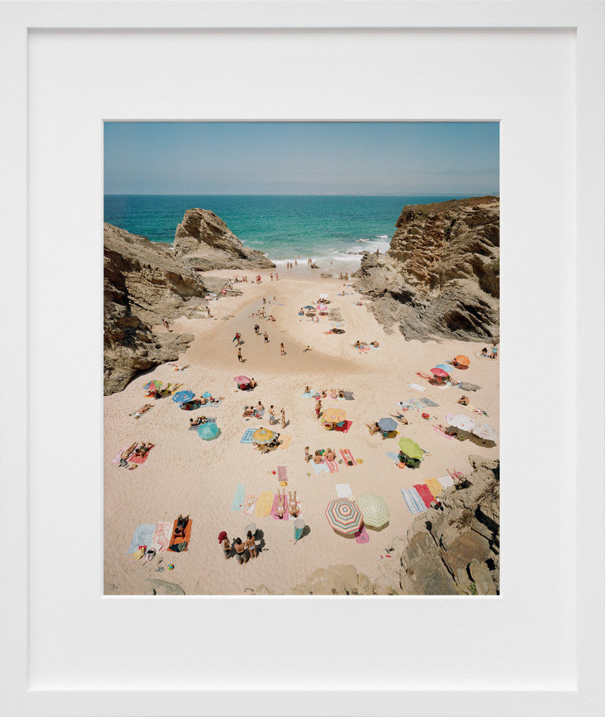 Praia Piquinia 16/08/11 13h26 in a white frame