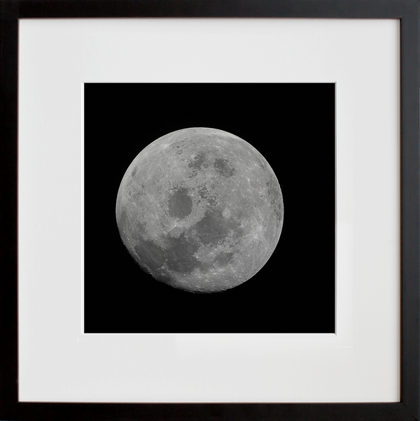 Load image into Gallery viewer, AS11-44-6667 (Full Moon View from Apollo 11)

