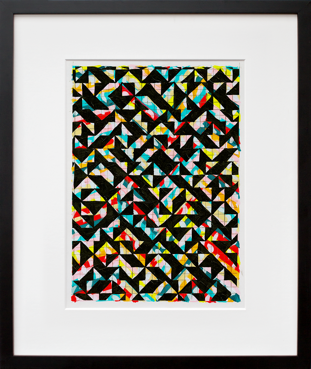 NY17#09 in a black frame