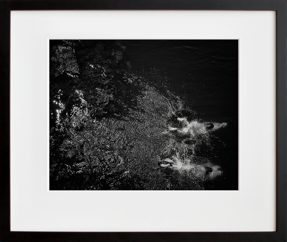 Cousins, 2017 in a black frame