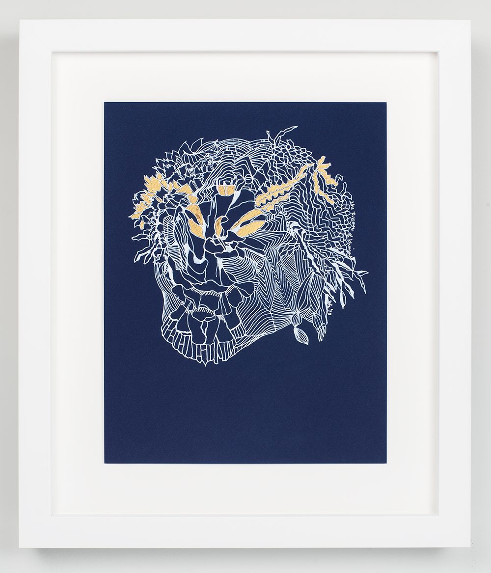 She Dreams of Klingons in a white frame