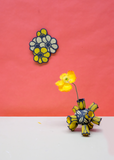 Wall Flower Tile (yellow)