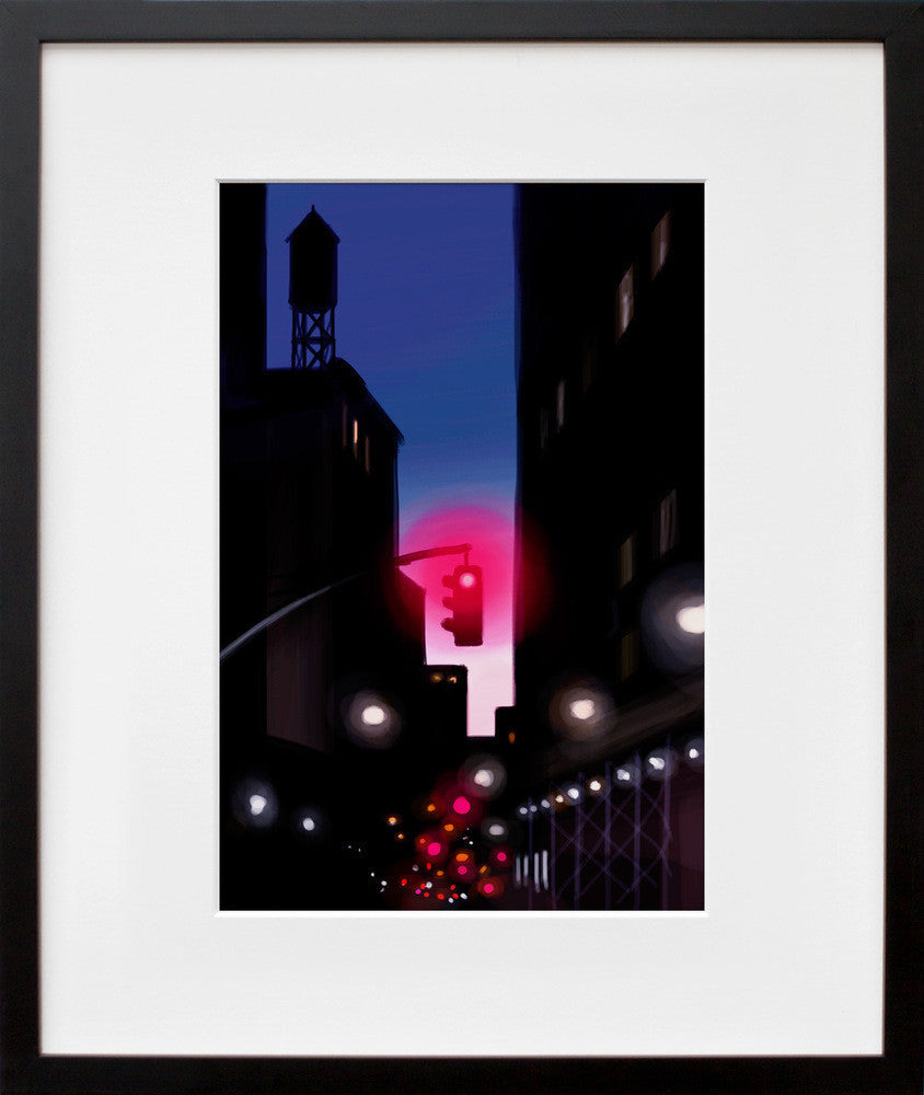 Prince and Lafayette in a black frame