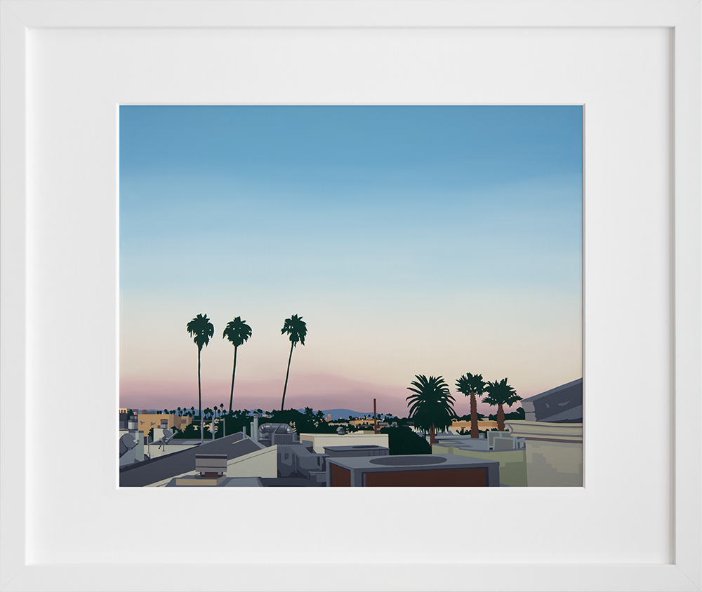 Welcome in a white frame