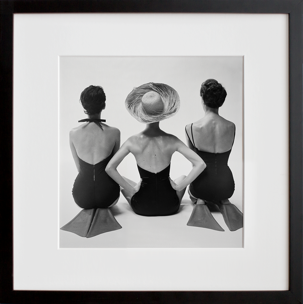 Fashion Models in Swim Suits in a black frame