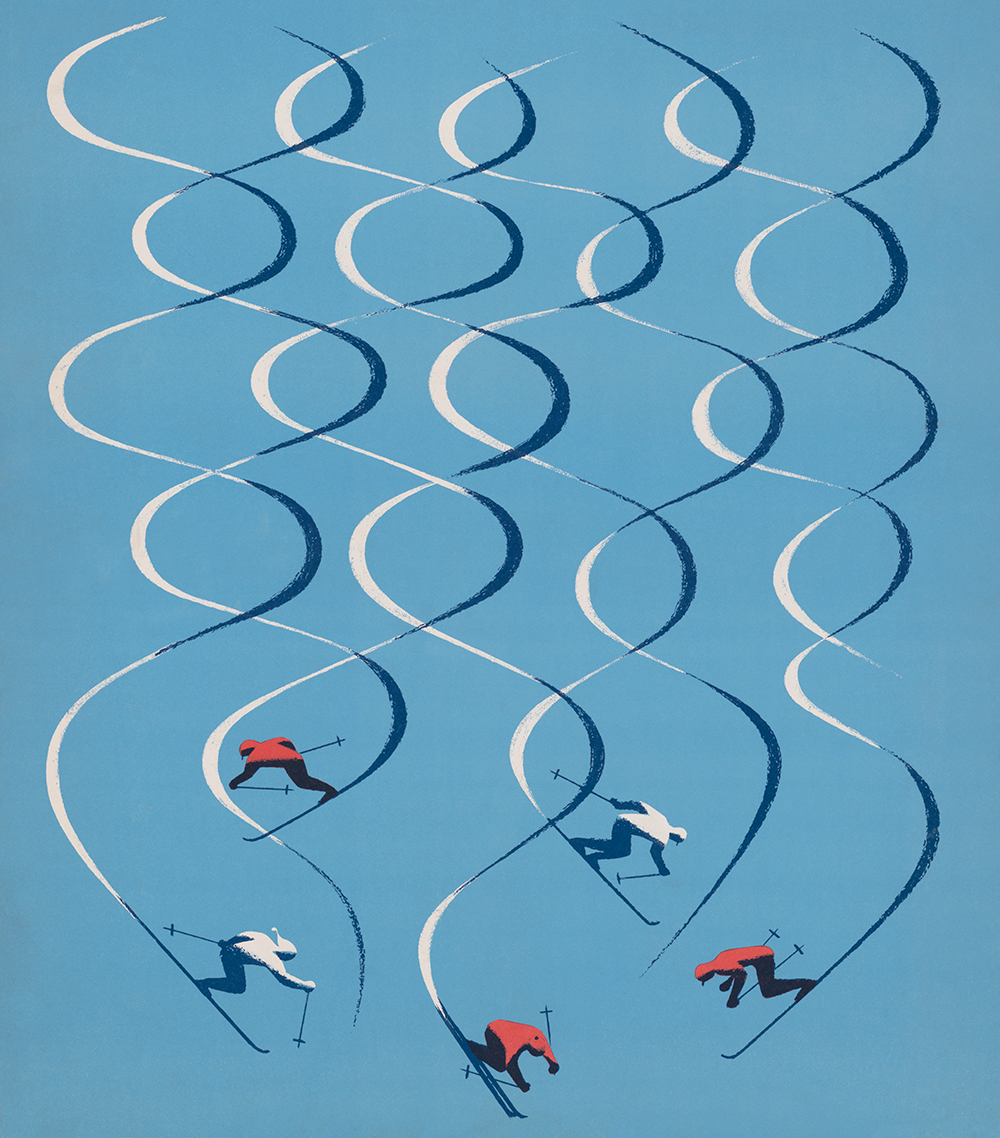 Herbert Bayer's Join NSA, National Ski Association