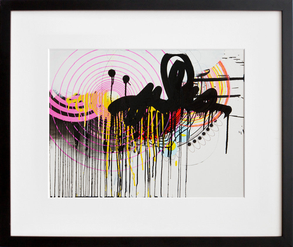 ny.10.#03 in a black frame