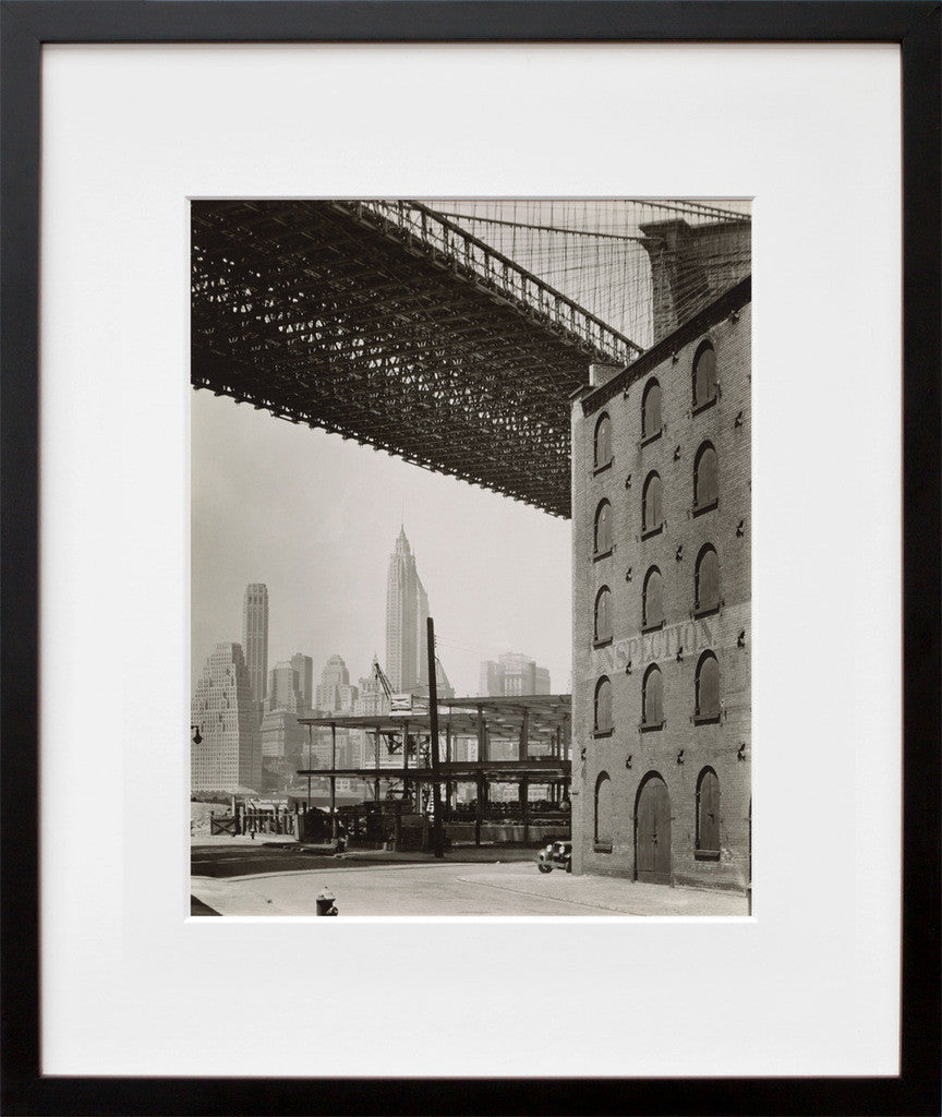 Brooklyn Bridge, Water and Dock Streets, looking southwest, Brooklyn