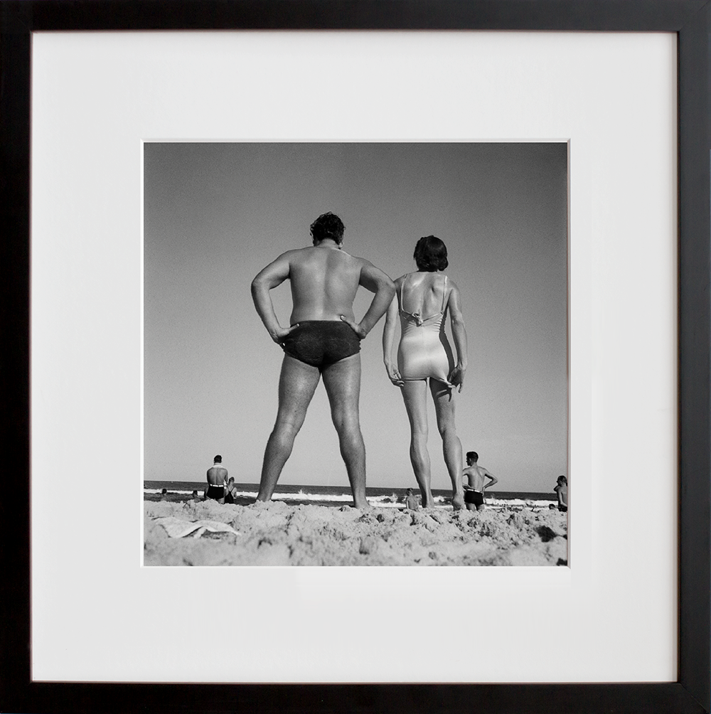 Bondi Beach in a black frame