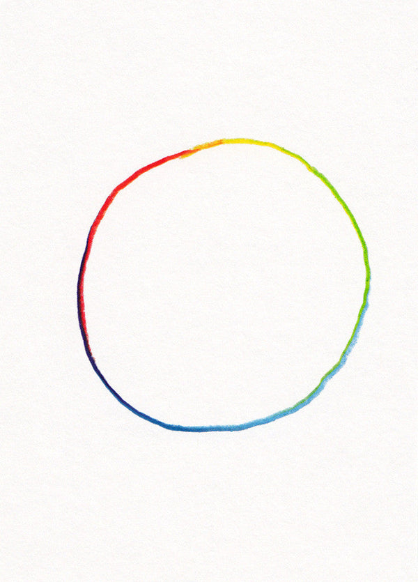 Load image into Gallery viewer, All of the Colors: Hand Drawn Circle
