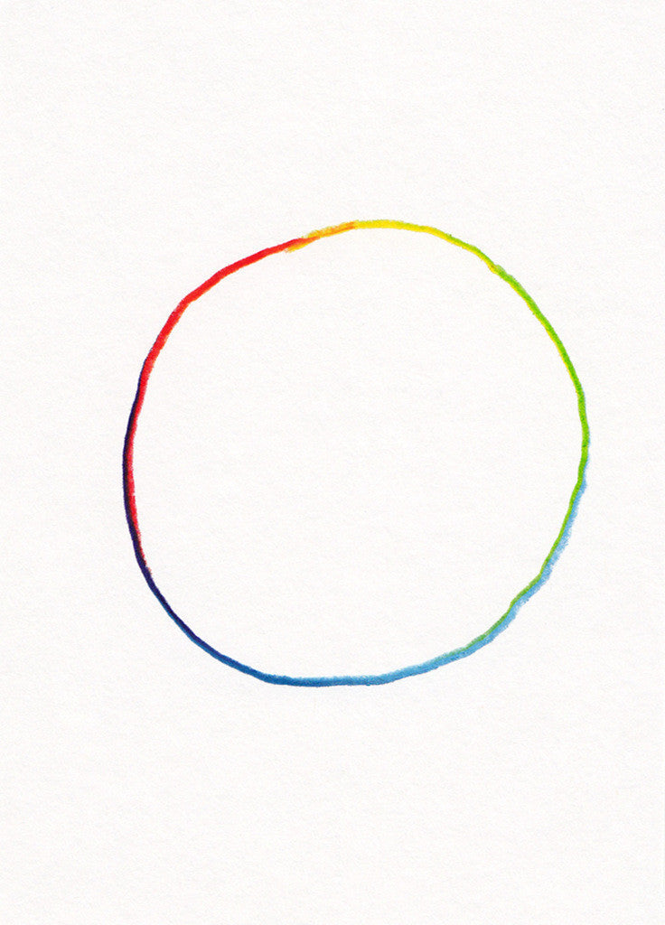 All of the Colors: Hand Drawn Circle