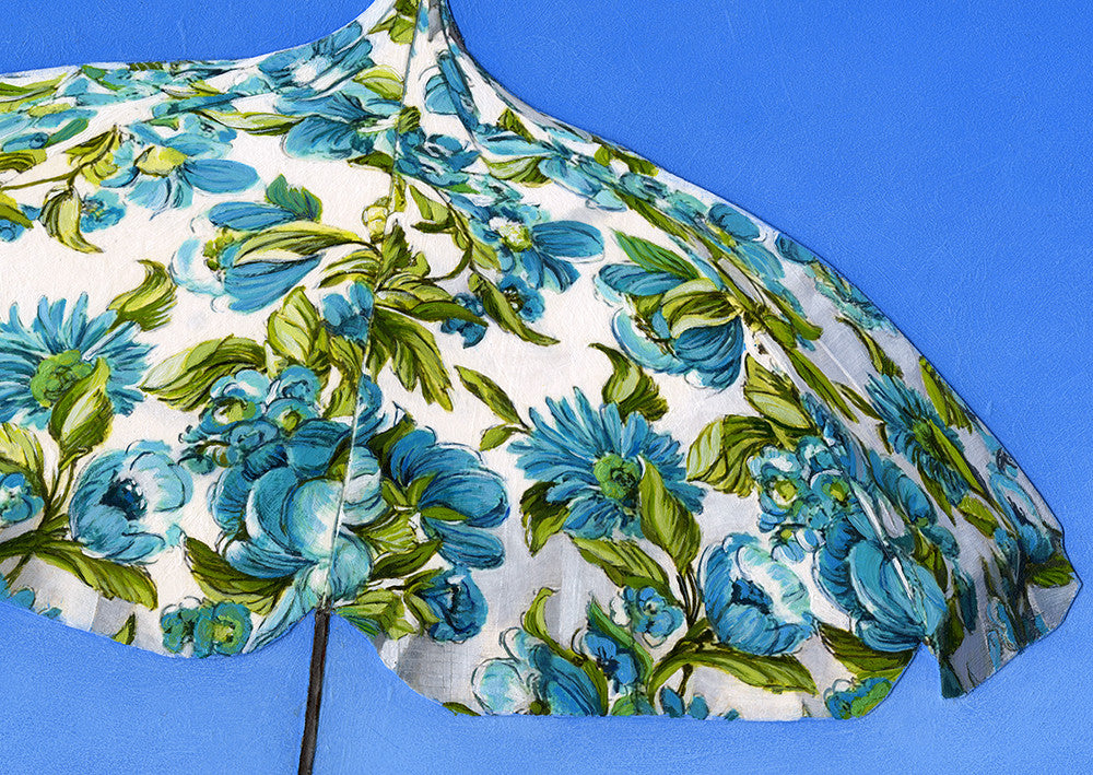 Floral Shade, detail of the umbrella